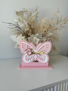 3D Butterfly Name Plaque - Freestanding - Luxe Decor by Lisa