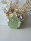 3D Hot Air Balloon Birth Announcement Plaque - Circle - Luxe Decor by Lisa