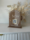 Arch Review QR Code Sign