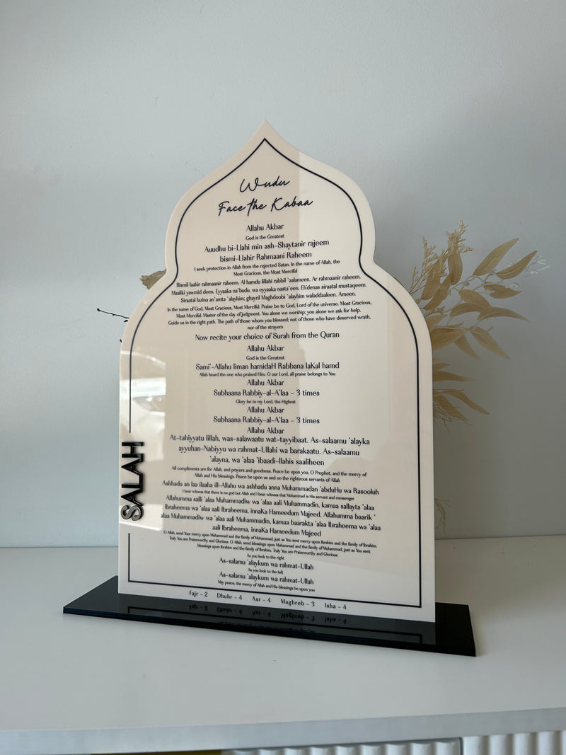 Prayer (Salah) Dome Sign