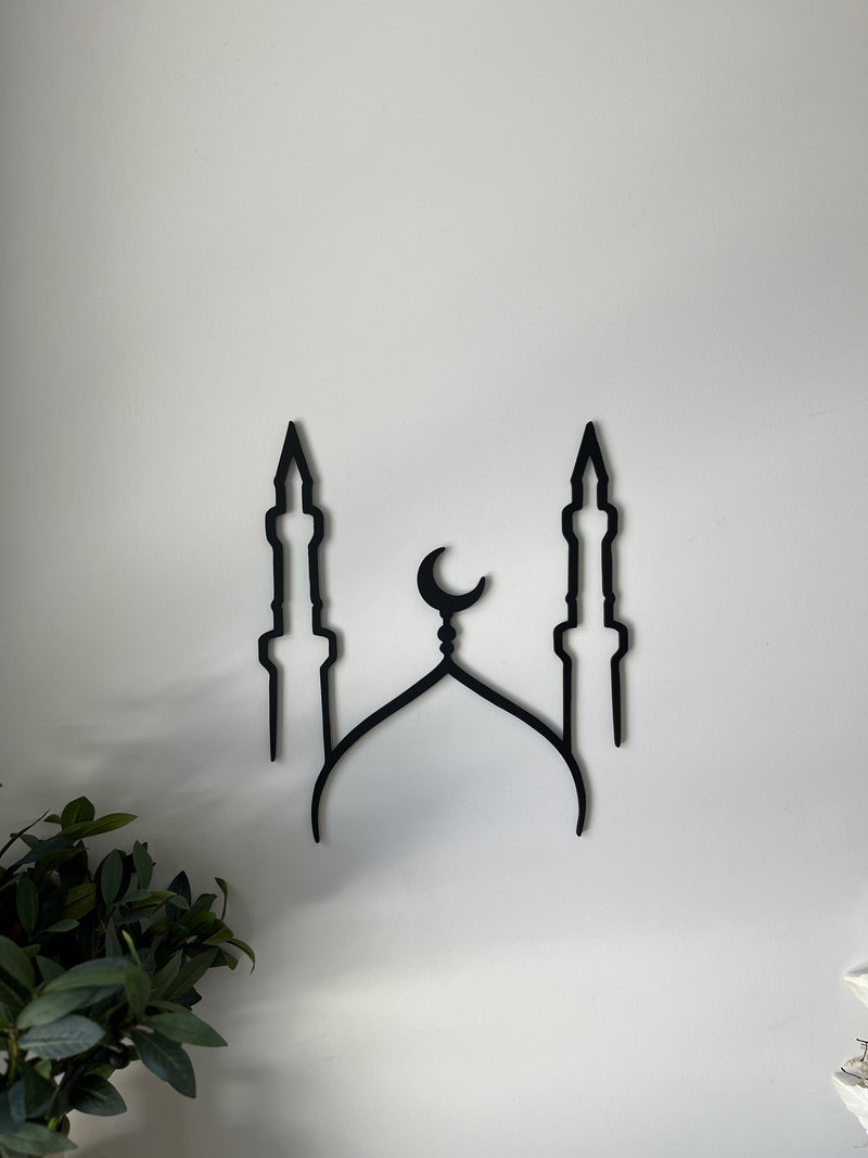 Wooden Wall Style Masjid