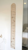 Acrylic Growth/Height Chart - Butterflies - Luxe Decor by Lisa