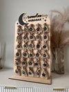 Advent Ramadan Countdown Till Eid Freestanding with Bags - black - Luxe Decor by Lisa