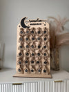 Advent Ramadan Countdown Till Eid Freestanding with Bags - black - Luxe Decor by Lisa