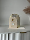 Double Arched Logo + Single NFC and Card Holder - Tap to Review - Luxe Decor by Lisa