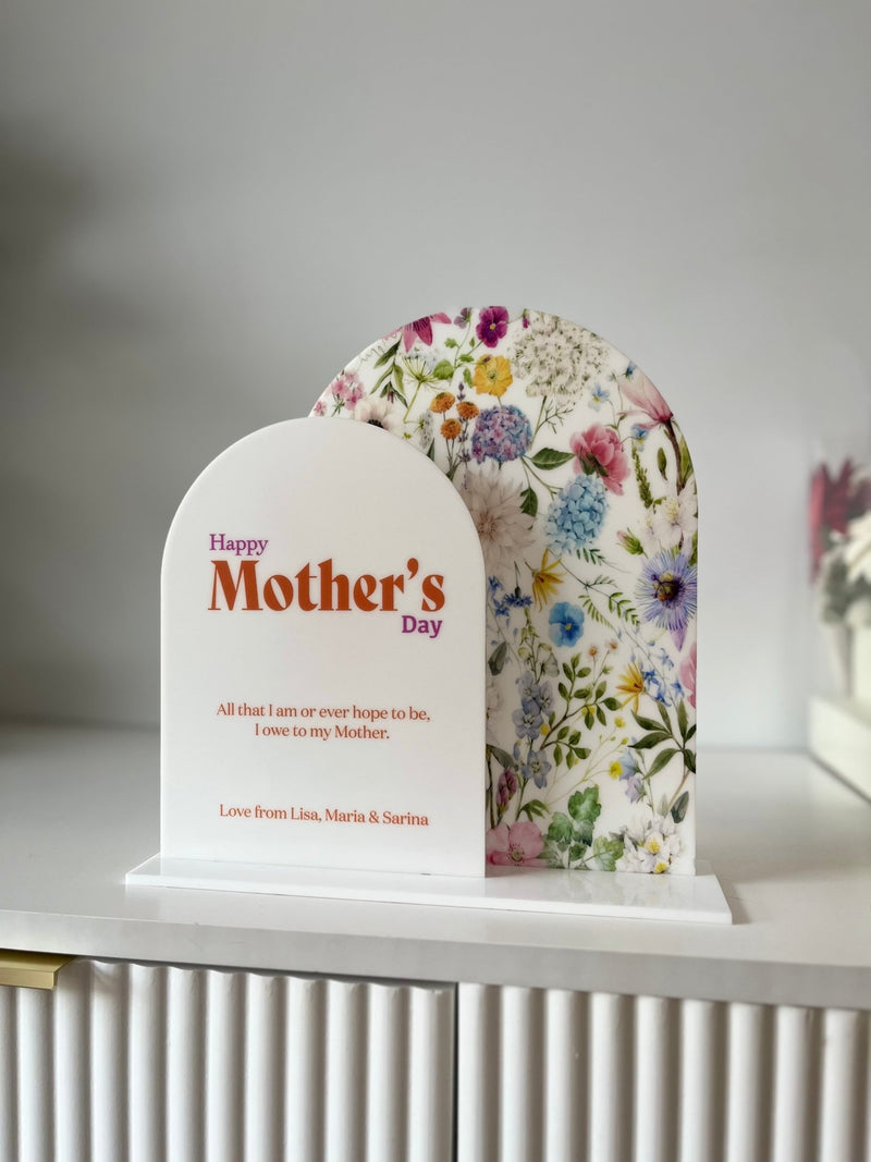 Floral Mothers Day Double Arches - Luxe Decor by Lisa