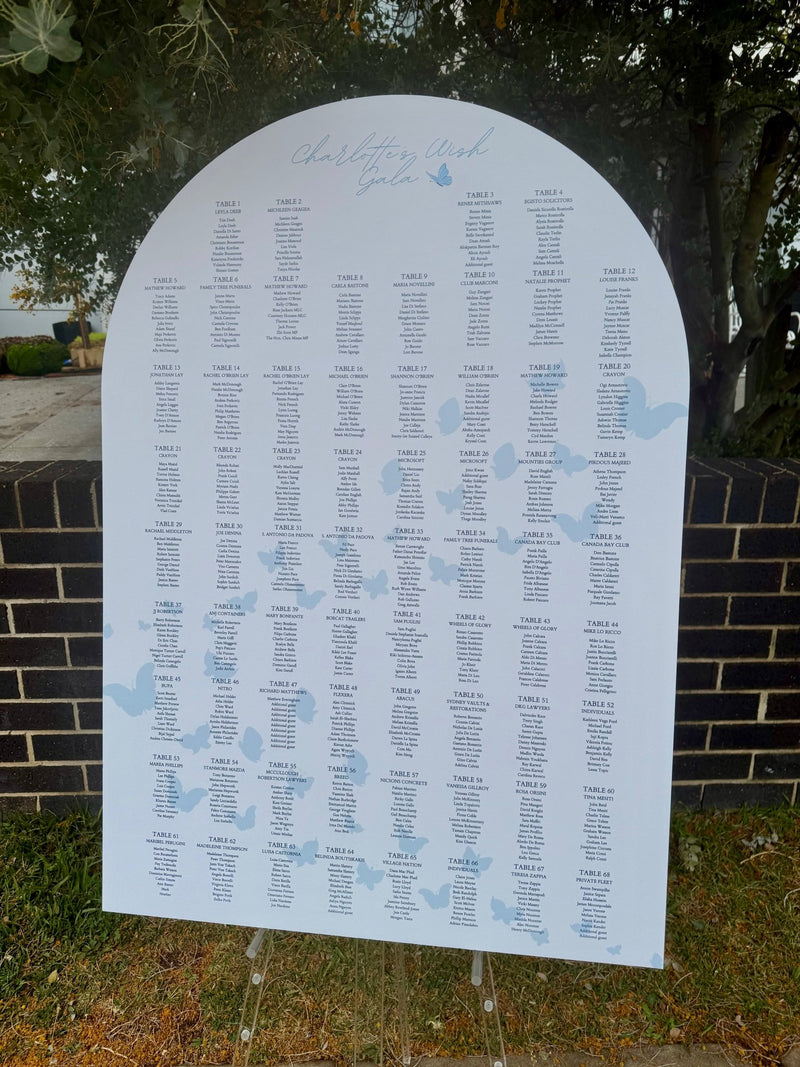 Foam Board Printed Signage - Luxe Decor by Lisa