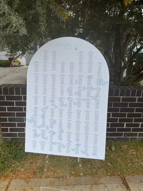 Foam Board Printed Signage - Luxe Decor by Lisa