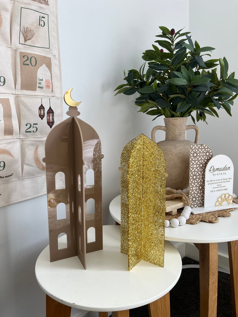 Freestanding Minarets - Colour Acrylic - Luxe Decor by Lisa