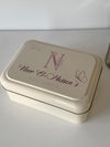 Keepsake Box - Floral Initial & Butterflies - Luxe Decor by Lisa