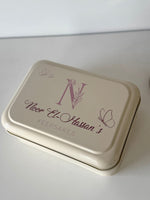 Keepsake Box - Floral Initial & Butterflies - Luxe Decor by Lisa