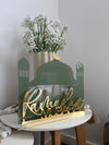 Ramadan Mubarak Mosque Freestanding Sign - Style 1 - Luxe Decor by Lisa