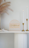 Rattan Eid Mubarak Arch - Luxe Decor by Lisa