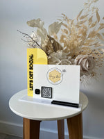 Rectangle Social, Logo, QR + Card Holder - Luxe Decor by Lisa