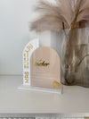 Semi + Arched Teachers Plaque - Luxe Decor by Lisa