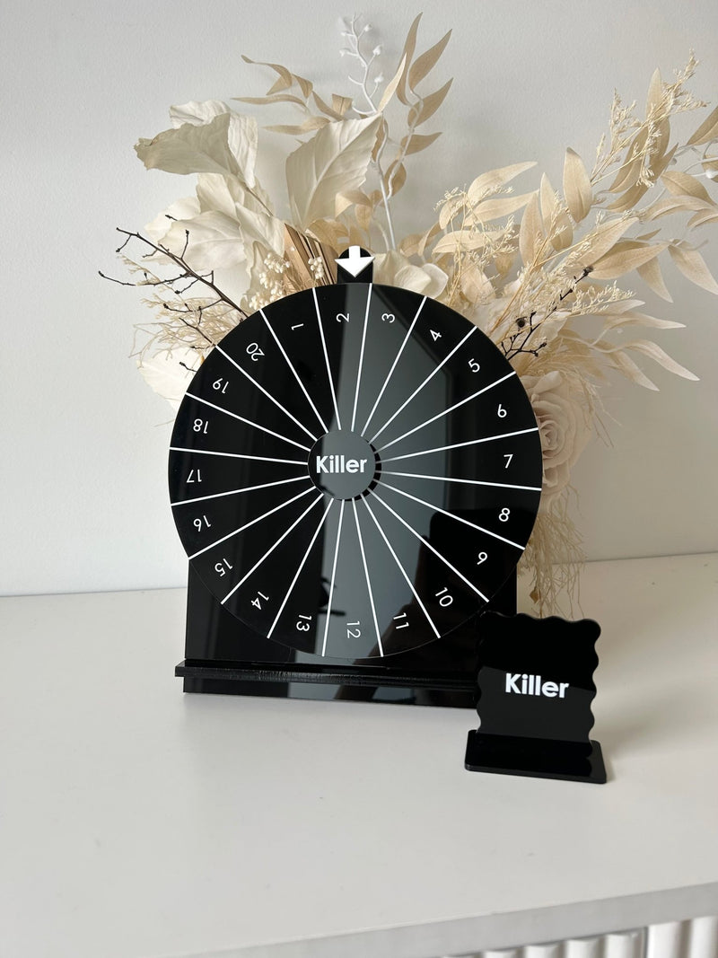 Spin the wheel - Blank or Custom Style - Small Size (20 Options) - Luxe Decor by Lisa