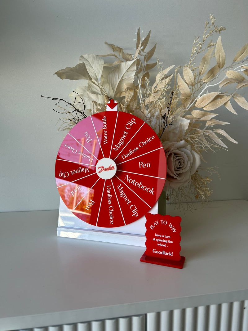 Spin the wheel - Blank or Custom Style - Small Size - Luxe Decor by Lisa