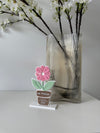 Teachers 3D Flower Pot - Custom - Luxe Decor by Lisa