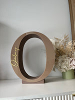 Thick Freestanding Letters - Luxe Decor by Lisa