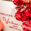 3D Event Sign Style Acrylic Rectangle - Luxe Decor by Lisa