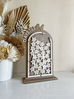 Arched Ramadan Dropbox Countdown Till Eid Jar Freestanding - Luxe Decor by Lisa