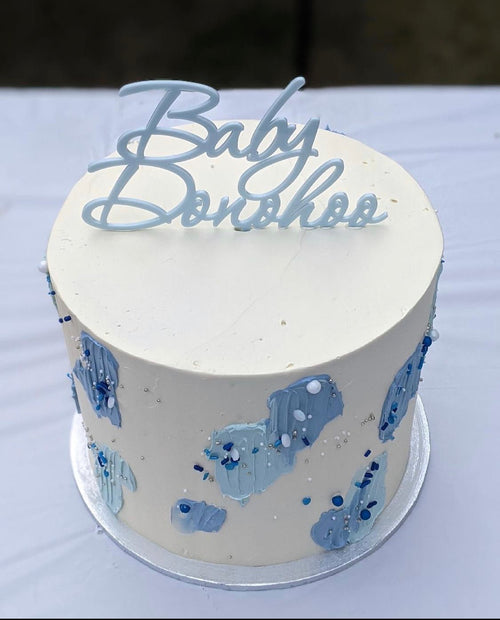 Baby Custom Name Cake Topper - Luxe Decor by Lisa