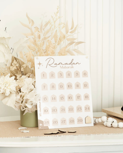 Countdown till Eid Printed Dome Sign - Luxe Decor by Lisa