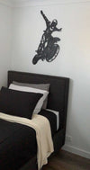 Dirt Bike Wall Art Wooden - Luxe Decor by Lisa