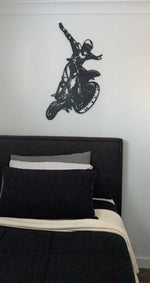 Dirt Bike Wall Art Wooden - Luxe Decor by Lisa