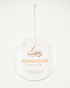 Double Sided Ramadan + Eid Printed Sign Style 1 - Luxe Decor by Lisa