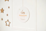 Double Sided Ramadan + Eid Printed Sign Style 1 - Luxe Decor by Lisa