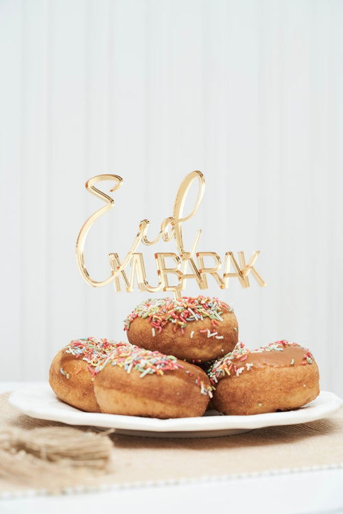 Eid Mubarak Cake Toppers - Luxe Decor by Lisa