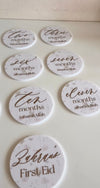 Floral Circle Milestone Set of 15 - Luxe Decor by Lisa