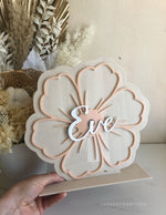 Flower 3D Name Plaque - Luxe Decor by Lisa