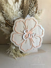 Flower 3D Name Plaque - Luxe Decor by Lisa