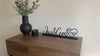 Freestanding Names with Heart and Date - Luxe Decor by Lisa