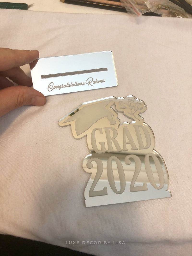 Graduation Custom Sign Style 3 - Luxe Decor by Lisa