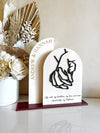 His & Hers Arched Couples Sign style 1 - Luxe Decor by Lisa