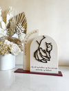 His & Hers Arched Couples Sign style 1 - Luxe Decor by Lisa
