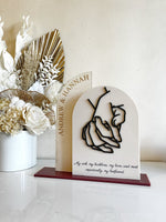 His & Hers Arched Couples Sign style 1 - Luxe Decor by Lisa