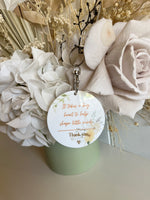 Teachers Thank You Keyrings