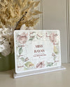 Custom Teachers Puzzle Gift Freestanding Style 3