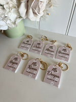 Daisy Teachers Thankful Arch Keyrings