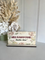 Floral Teachers Custom Freestanding Signs Style 2