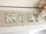Initial Kids Dinosaur 3D Letters - Acrylic + Acrylic - Luxe Decor by Lisa