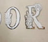 Initial Kids Floral 3D Letters - Acrylic + Acrylic - Luxe Decor by Lisa