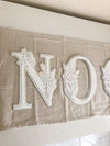 Initial Kids Floral 3D Letters - Acrylic + Acrylic - Luxe Decor by Lisa