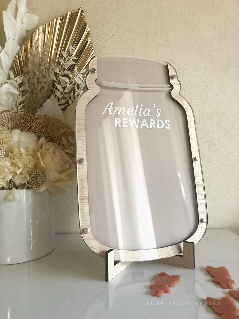 Kids Reward Jar - Dolls - Luxe Decor by Lisa