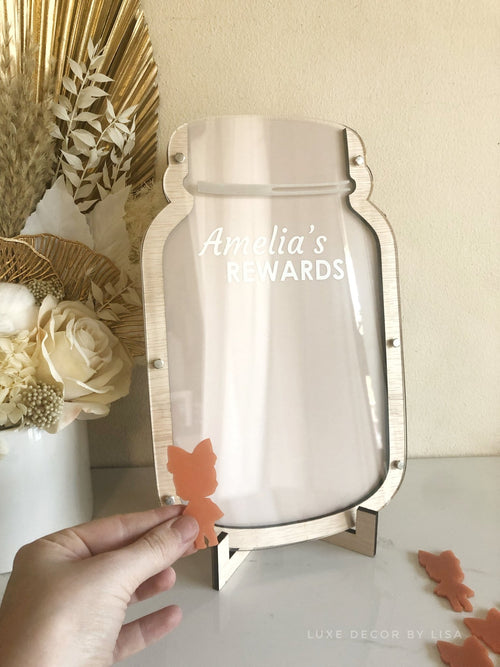 Kids Reward Jar - Dolls - Luxe Decor by Lisa