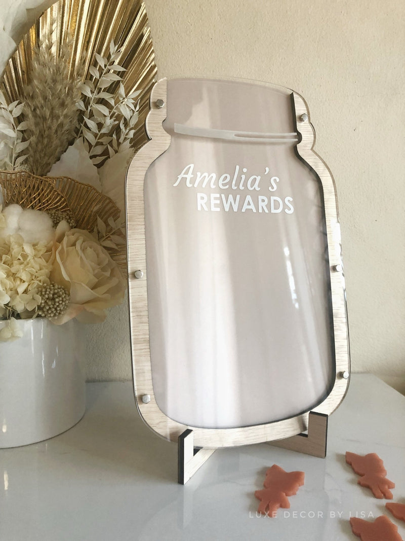 Kids Reward Jar - Dolls - Luxe Decor by Lisa